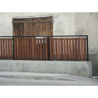 Fabrication d'une barrière à La Buisse